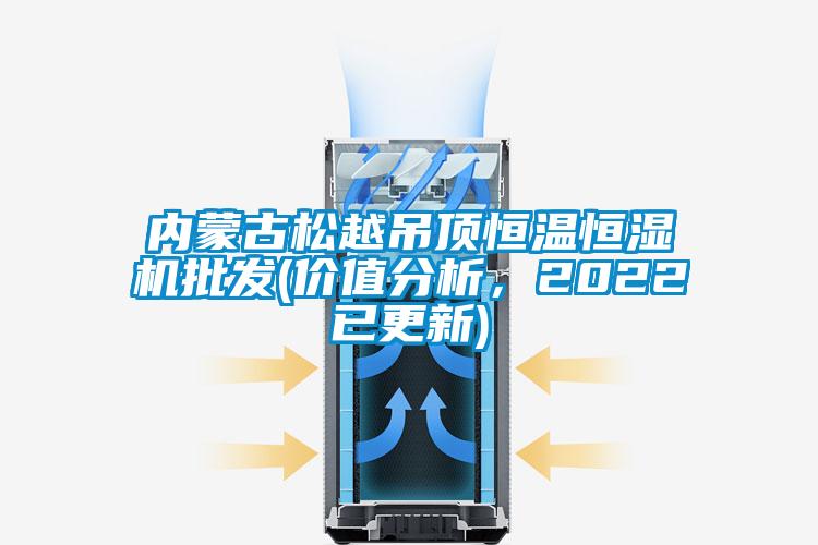 内蒙古松越吊顶恒温恒湿机批发(价值分析，2022已更新)