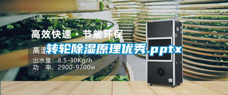 转轮除湿原理优秀.pptx